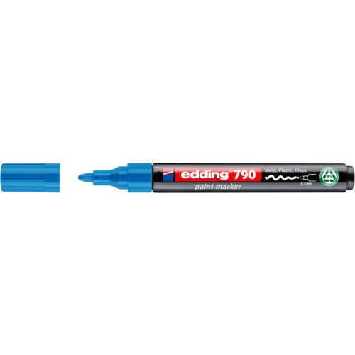 Marker olejowy e-790 EDDING, PCR, jasnoniebieski