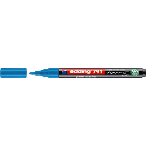 Marker olejowy e-791 EDDING, PCR, jasnoniebieski