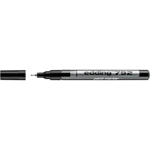 Marker olejowy e-792 EDDING, 0,8mm, czarny