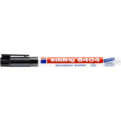 Marker dla przemysłu lotniczego e-8404 EDDING, 0,75mm, czarny