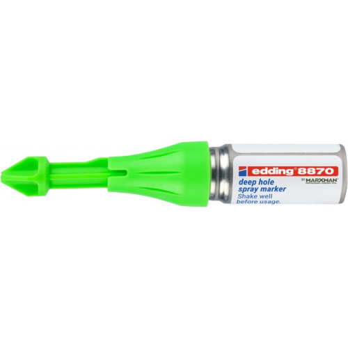 Marker w spreju do głębokich otworów e-8870 EDDING, zielony neon