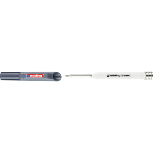 Ołówek budowlany e-8880 EDDING, do głębokich otworów, grafitowy
