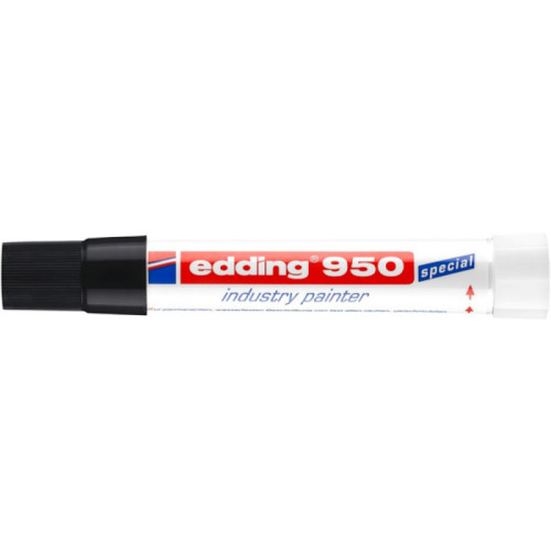 Marker przemysłowy w paście e-950 EDDING, 10mm, czarny