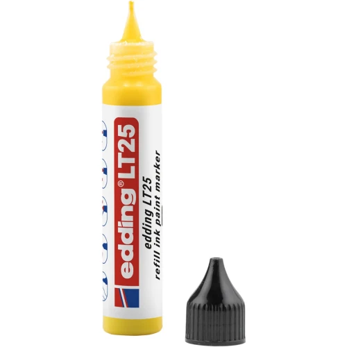 Tusz do uzupełniania markerów olejowych e-LT 25 ECOLINE, EDDING, żółty