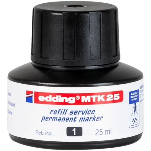 Tusz do uzupełniania markerów permanentnych e-MTK 25 EDDING, czarny