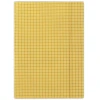 Teczka z gumką DONAU, karton, A4, 400gsm, 3-skrz., pomarańczowa w kratę