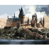 Malowanie po numerach IDEYKA, 40x50cm, Harry Potter: Hogwart za dnia, 1 szt.