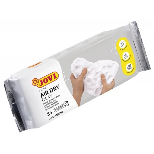Glina samoutwardzalna JOVI, 500g, biała