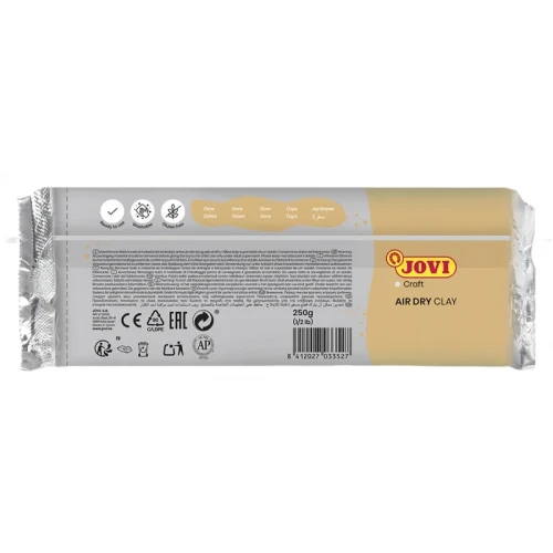 Glina samoutwardzalna JOVI, 250g, piaskowa (ochra)