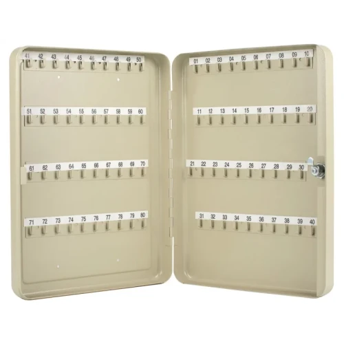Szafka na klucze Q-CONNECT, na 80 kluczy, 370x280x60mm, szara