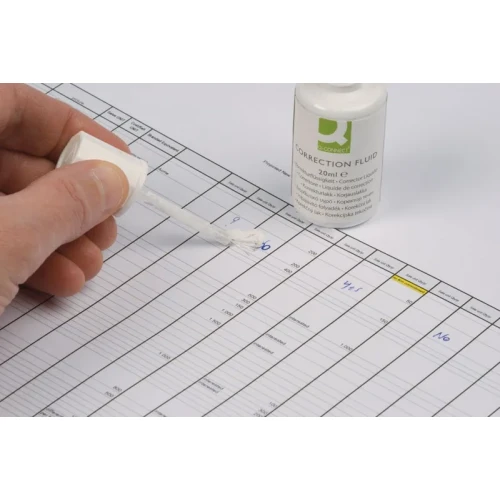 Korektor w płynie Q-CONNECT z pędzelkiem, 20ml