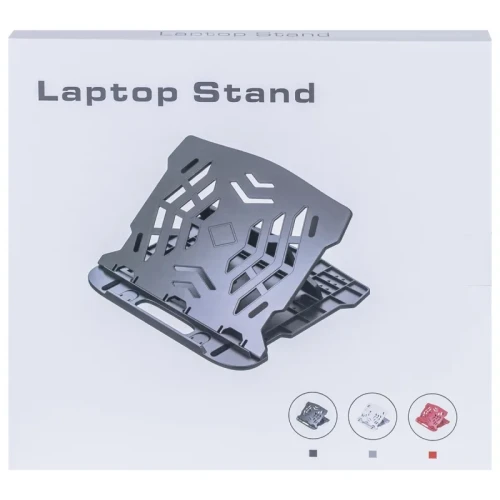 Podstawa pod laptopa Q-CONNECT, 25,5 x 1,8 x 28 cm, czarna