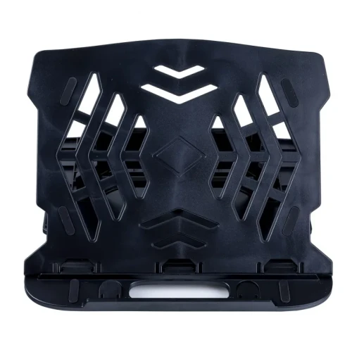 Podstawa pod laptopa z obrotowym podłożem Q-CONNECT, 25,5x28x2,2 cm, czarna