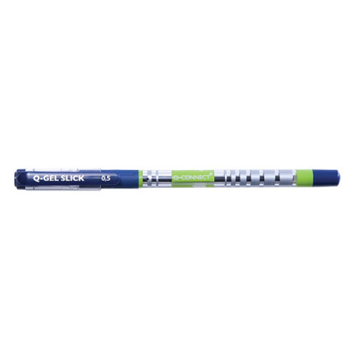 Długopis żelowo-fluidowy Q-CONNECT 0,5mm, niebieski