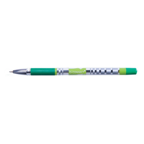 Długopis żelowo-fluidowy Q-CONNECT 0,5mm, zielony