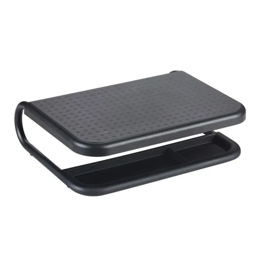 Podstawka pod monitor Q-Connect, 38x29,5cm, z regulacją wysokości, czarna