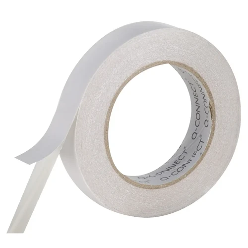 Taśma dwustronna montażowa Q-CONNECT, piankowa, 24mm, 3m, biała