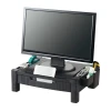 Podstawka pod monitor Q-Connect, 43,4x33,6cm, z regulacją wysokości, czarna