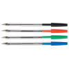 Długopis Q-CONNECT z wymiennym wkładem 0,7mm (linia), zielony