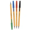 Długopis Q-CONNECT z wymiennym wkładem 0,4mm (linia), czarny