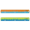 Linijka z uchwytem KEYROAD Coral, 30 cm, pakowane w display, mix kolorów