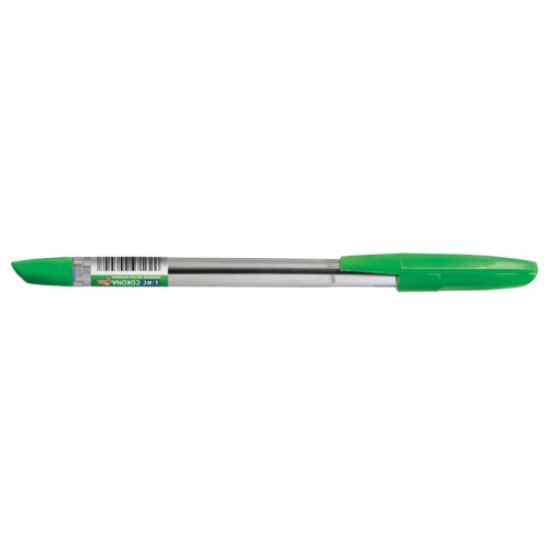 Długopis LINC Corona Plus, śr. kulki 0,7mm, gr. linii 0,3mm, zielony
