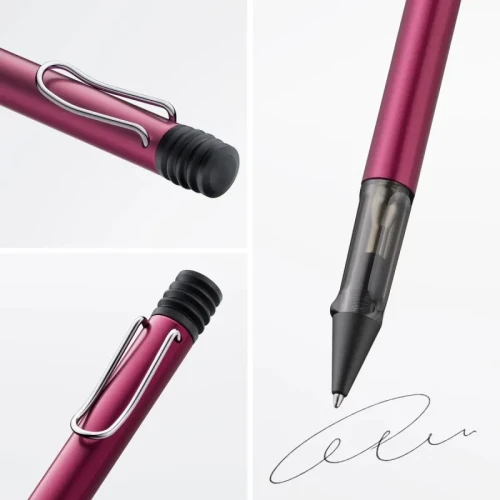 Długopis LAMY AL-star 229, M, z czarnym wkładem, purpurowy