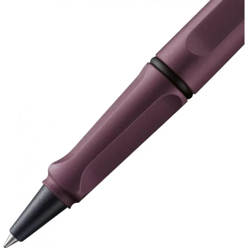 Pióro kulkowe LAMY Safari 3E3, M, z niebieskim wkładem, fioletowy