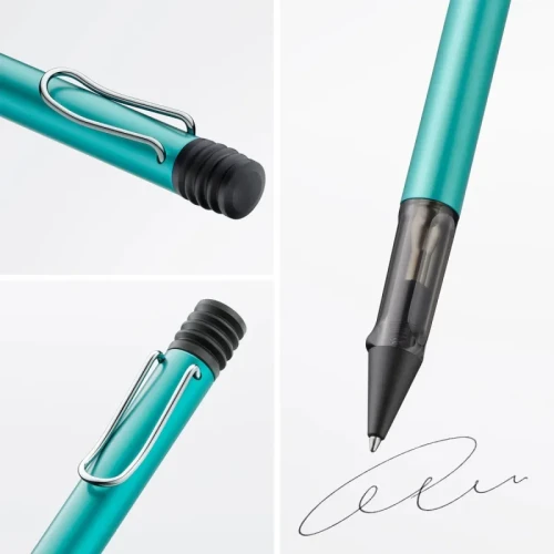 Długopis LAMY AL-star 223, M, z czarnym wkładem, turkusowy