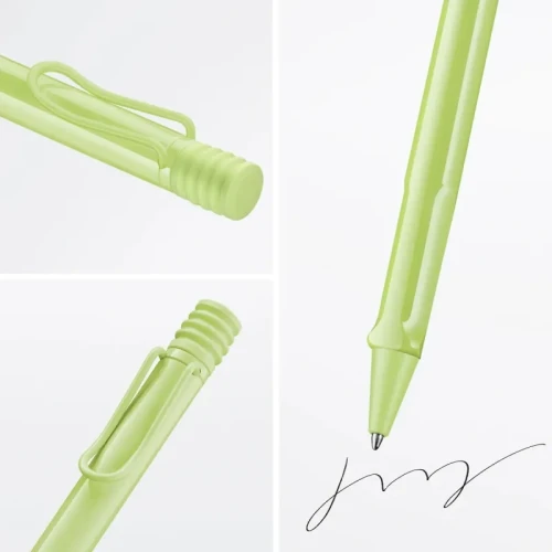 Długopis LAMY Safari 2D0, M, z czarnym wkładem, jasnozielony