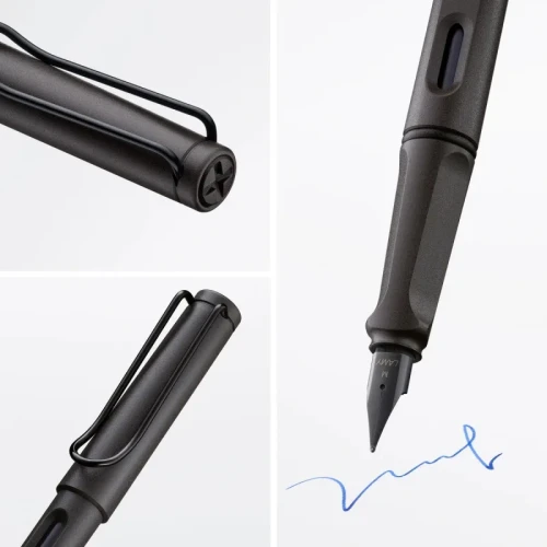 Pióro wieczne LAMY Safari 0E2, M, grafitowo-czarne