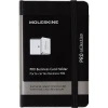 Etui na wizytówki MOLESKINE PRO (6,5x10,5cm), 2 kieszonki, czarne