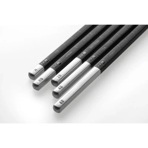 Zestaw ołówków MOLESKINE 5 szt. Różnej twardości w metalowym pudełku