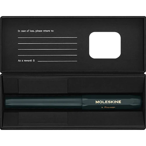 KAWECO X MOLESKINE długopis, zielony