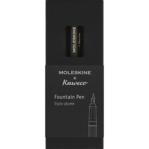 KAWECO X MOLESKINE pióro wieczne, M, czarne