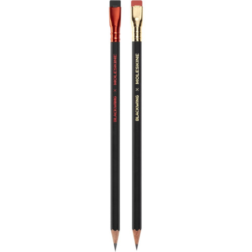 Zestaw ołówków i temperówki BLACKWING X MOLESKINE