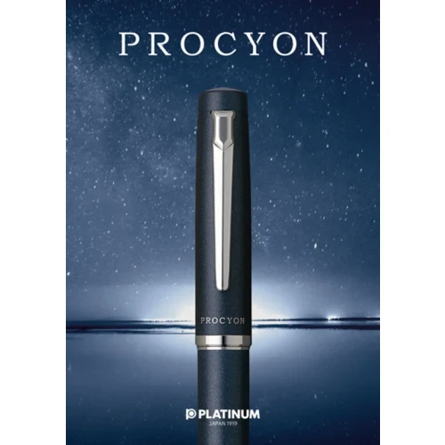Pióro wieczne PLATINUM Procyon Deep Sea, M, niebieskie