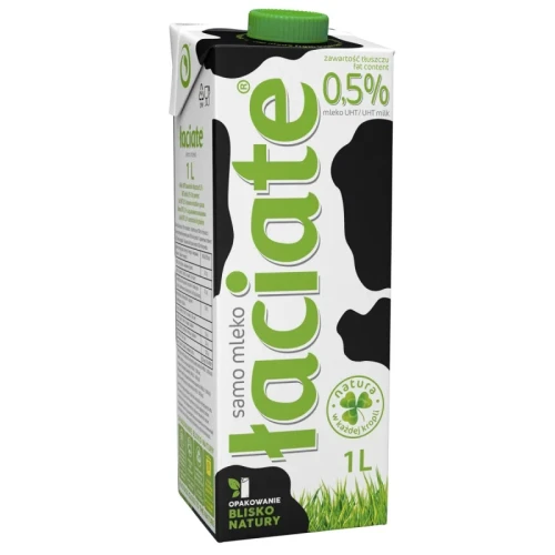 Mleko ŁACIATE, 0,5%, 1 l