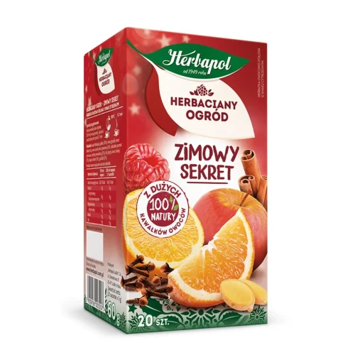 Herbata HERBAPOL Herbaciany Ogród, 20 torebek, zimowy sekret