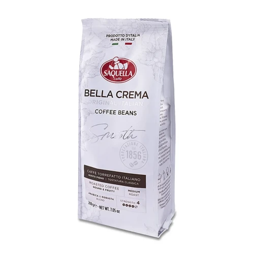 Kawa SAQUELLA Bella Crema Smooth, ziarnista, 200g