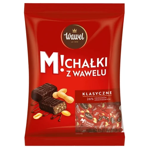 Cukierki czekoladowe WAWEL MICHAŁKI ZAMKOWE, 1kg.