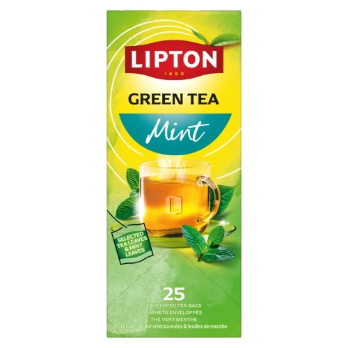 Herbata LIPTON Feel Good Selection, Balance, zielona, miętowa, 25 kopert
