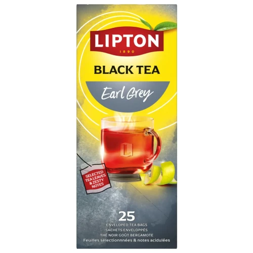 Herbata LIPTON Feel Good Selection, Energise, Earl Grey, 25 kopert