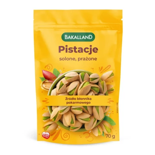 Pistacje prażone, Bakalland, 70g