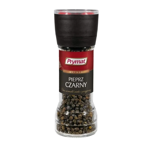 Pieprz czarny PRYMAT, ziarnisty, młynek, 47g