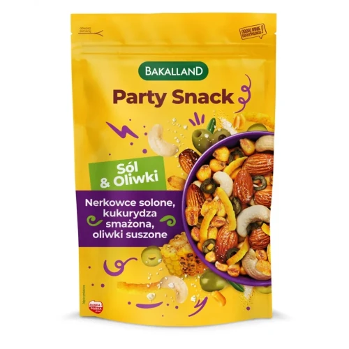 Party Snack BAKALLAND Sól & Oliwki, 170g