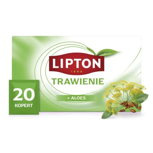 Herbata LIPTON Functional, ziołowa, trawienie, 20 kopert