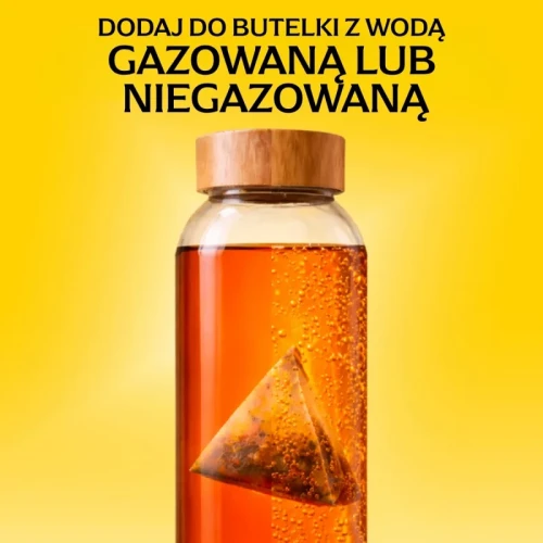Herbata LIPTON, do parzenia na zimno, brzoskwinia, 10 torebek