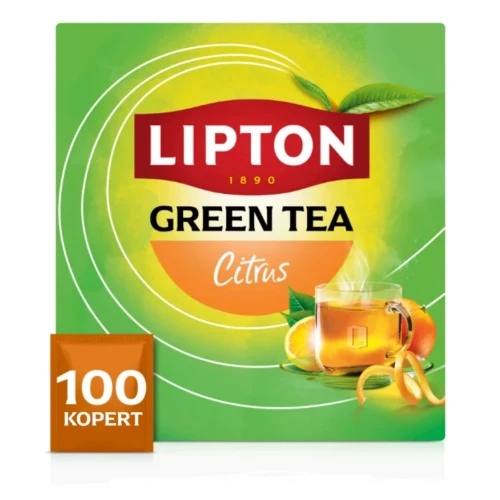 Herbata LIPTON Feel Good Selection, Balance, zielona, cytrusowa, 100 kopert