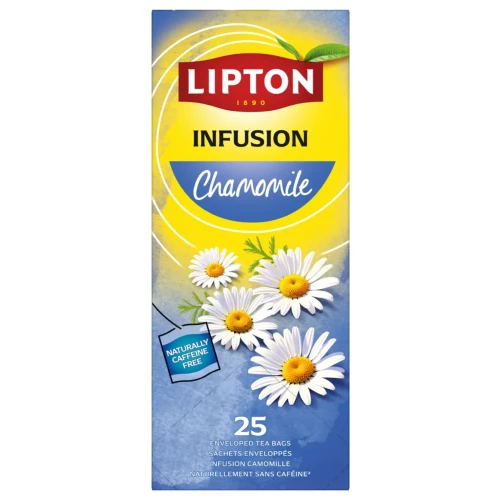 Herbata LIPTON Feel Good Selection, Relax, rumianek, 25 kopert